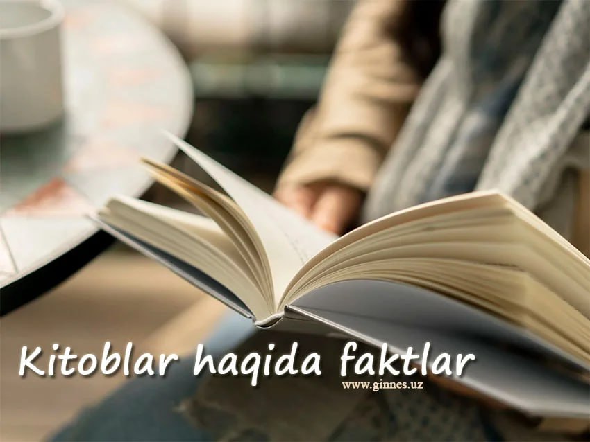 Kitoblar haqida qiziqarli faktlar