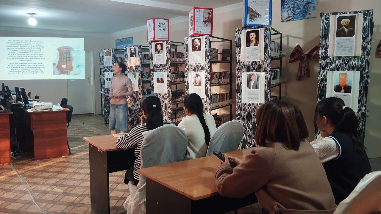 "Qadimgi kutubxonalar qanday paydo bo'lgan?" nomli davra suhbati