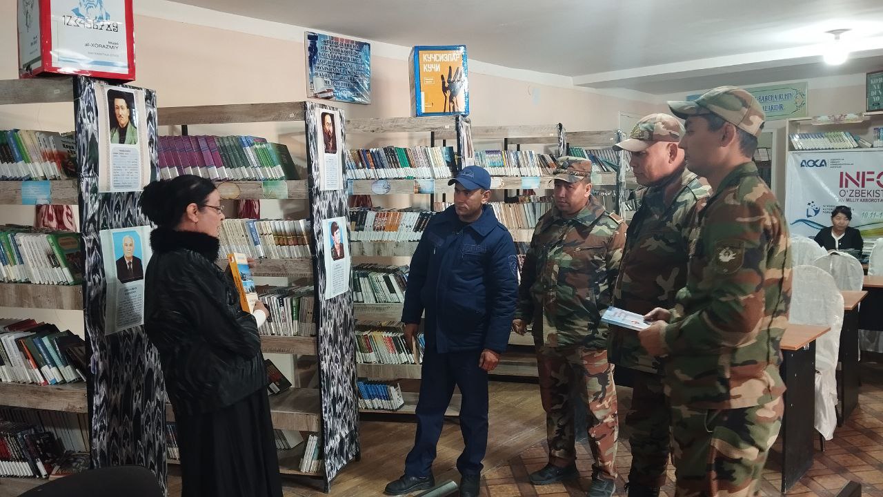 ”Bilimlar xazinasiga yo‘l” nomli ekskursiya