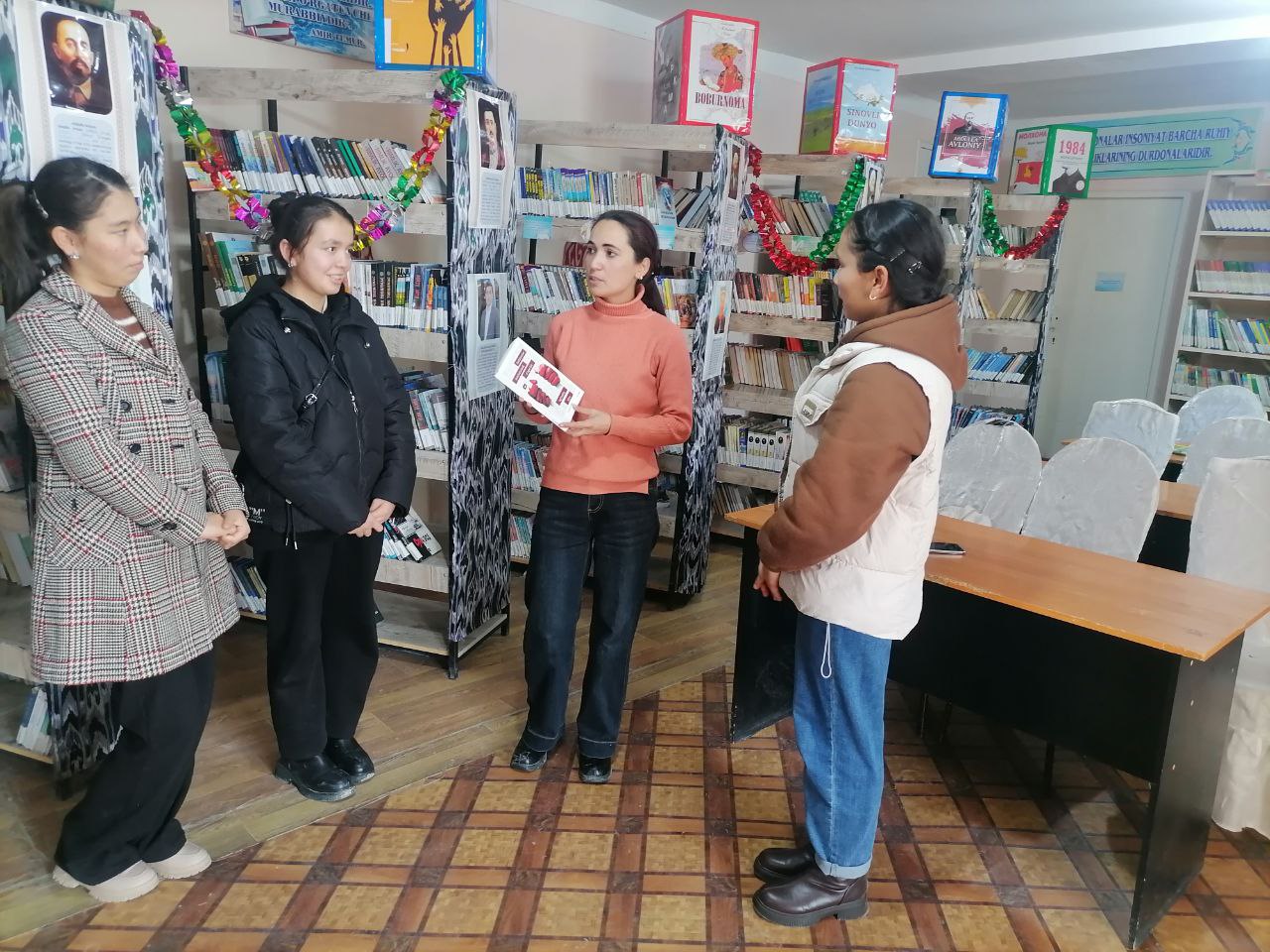 “Bilimlar ziyosi - kutubxona” nomli ekskursiya