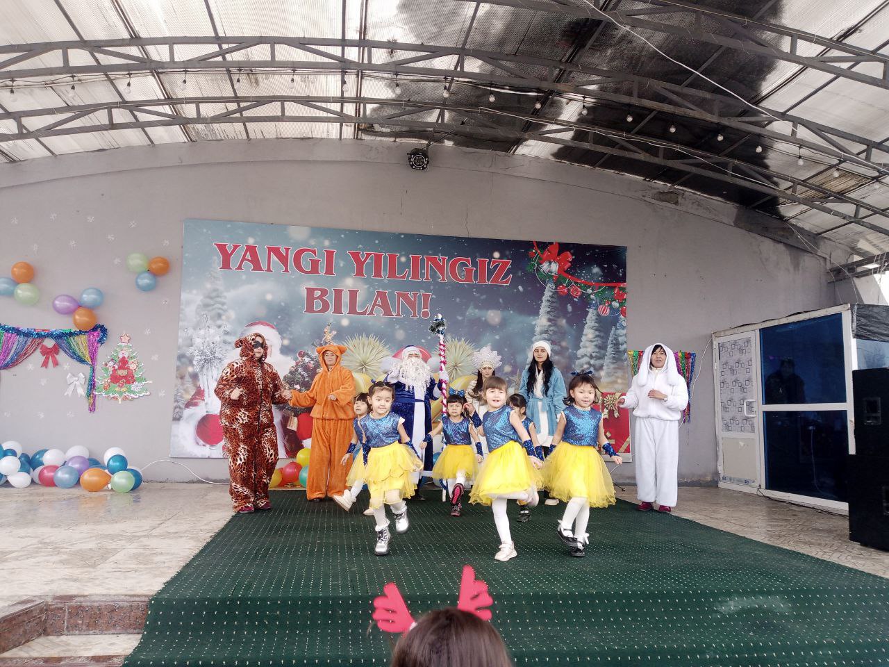 Bog'cha tarbiyalanuvchilari uchun yangi yil bayram tadbiri