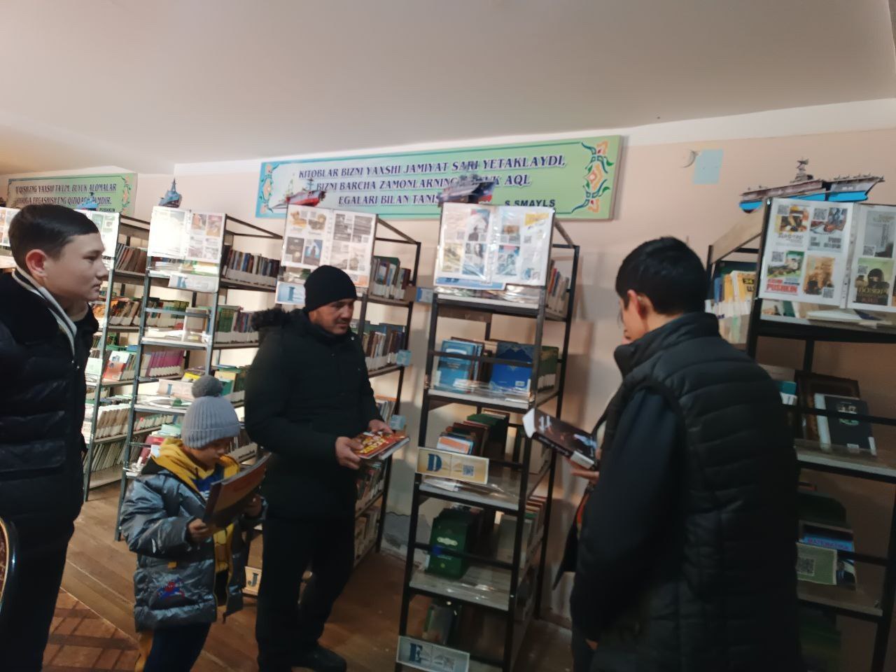 “Kitoblar jonlanganda” nomli ekskursiya