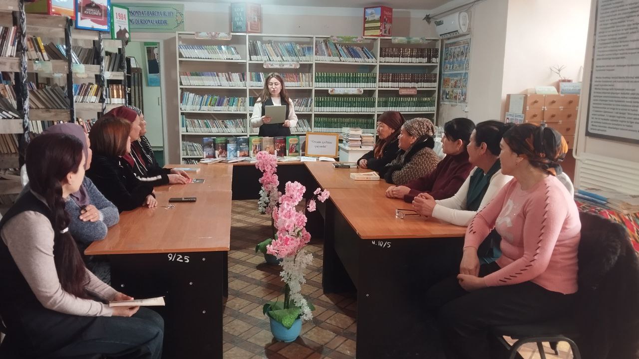 "Onam qalbim quyoshi" nomli tadbir