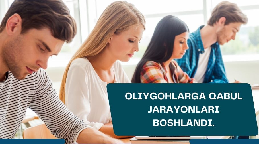 Бугундан давлат олий таълим муассасаларига қабул бошланди